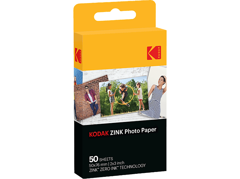 KODAK Fotopapier Zink 50 bladen (RODZ2X350)