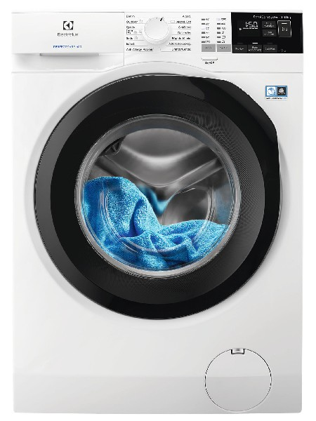 Lavadora carga frontal - Electrolux EW6F4123EB, 10Kg, 1200 rpm SensiCare, Blanco