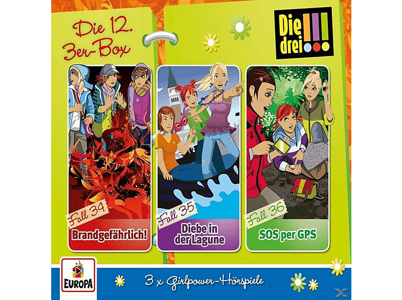 Die Drei !!! - Die 12.3er-Box (Folgen 34-36) - (CD)