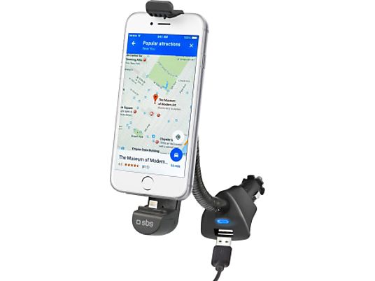 SBS iPhone support voiture - Support pour voiture (Noir)