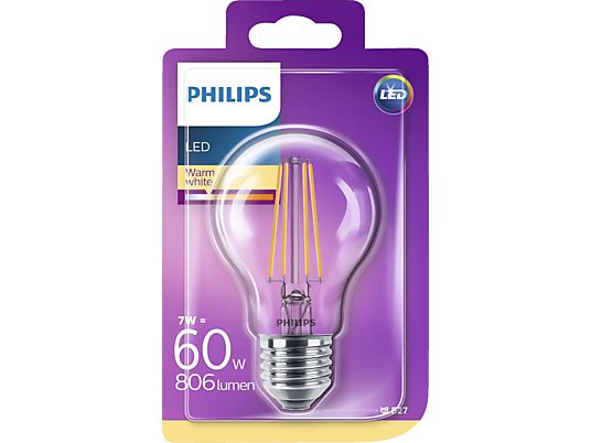 PHILIPS Classic LED Birne E27 7W/827