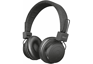 TRUST URBAN 21754 Leva Bluetooth Kafabantlı Kulaklık- Siyah