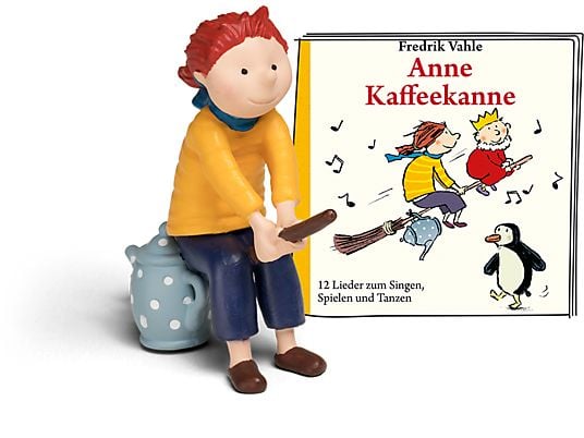 TONIES Anne Kaffeekanne - 12 Lieder zum Singen, Spielen und Tanzen [Versione tedesca] - Figura audio /D 