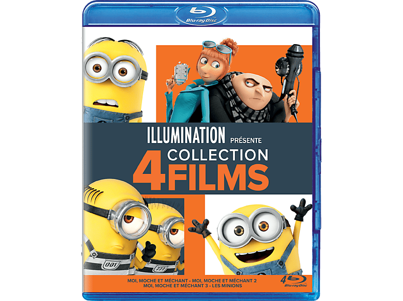 Despicable Me 1-3 & Minions Blu-ray