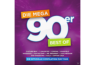 Various - Mega 90er-Best Of-Offizielle Compilation z.Tour  - (CD)