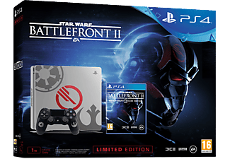 SONY Playstation 4 Slim 1TB E SW Ltd. Ed + Star Wars BattleFront II Deluxe Oyun Konsolu