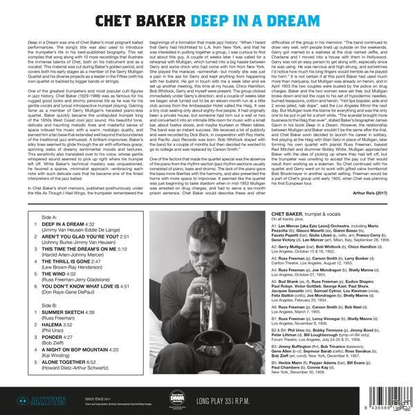 Chet Baker - Deep in a Dream  - (Vinyl)