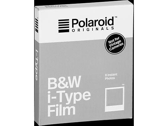 POLAROIDORIGINALS Sofortbildfilm B&W i-Type Film für 8 Fotos