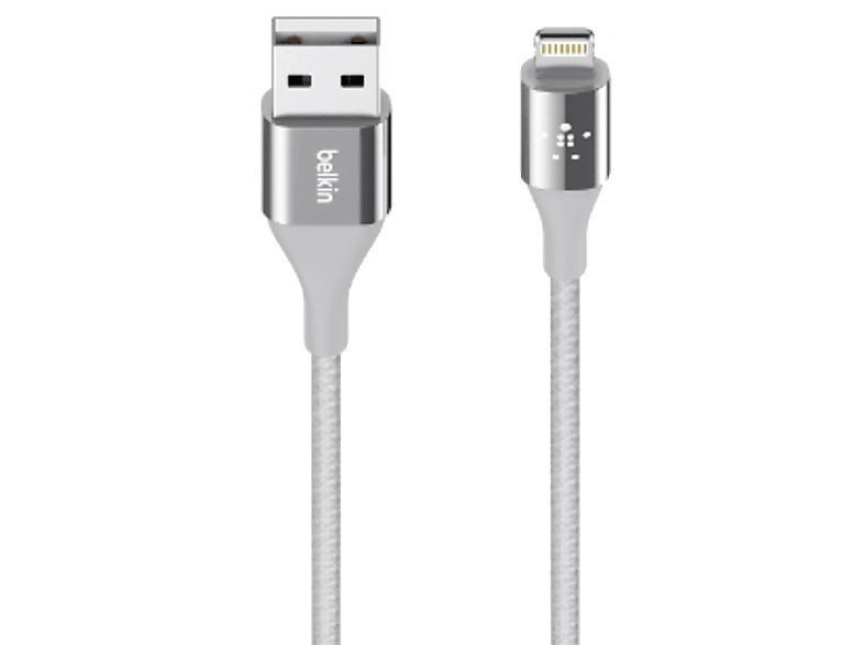 BELKIN USB-kabel Apple Lightning 1.2 m Zilver (F8J207BT04-SLV)