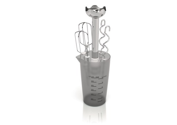 PHILIPS HR 1578/00 Handmixer Weiß/Schwarz (750 Watt, 0,6 l)