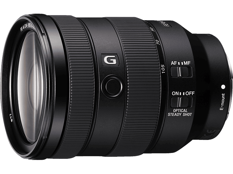 SONY SEL24105G Vollformat 24 mm - 105 mm f/4 G-Lens, OSS, DMR, FHB, ED, ASPH, Circulare Blende (Objektiv für Sony E-Mount, Schwarz)