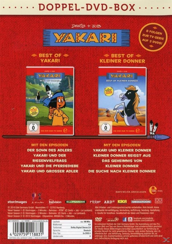 Yakari - Doppel-DVD-Box - Best of Yakari & Best of Kleiner Donner [DVD]
