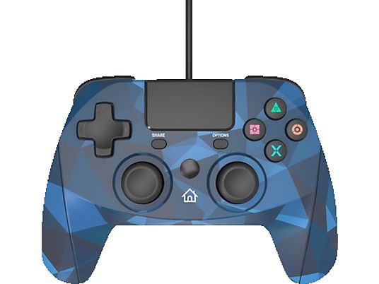 SNAKEBYTE Game:Pad 4 S Camouflage - Controller per PS 4 (Mimetico / Blu)