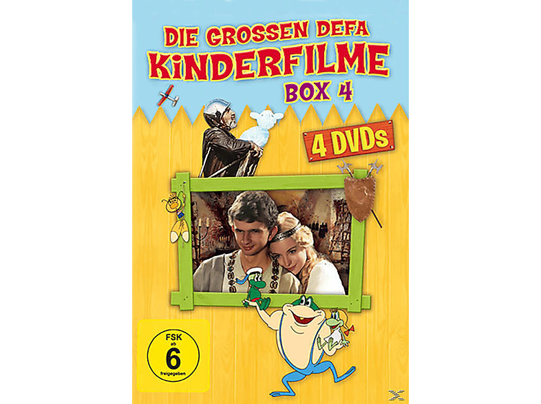 - DVD grossen 4er Box DEFA - 4 Kinderfilme Schuber Die