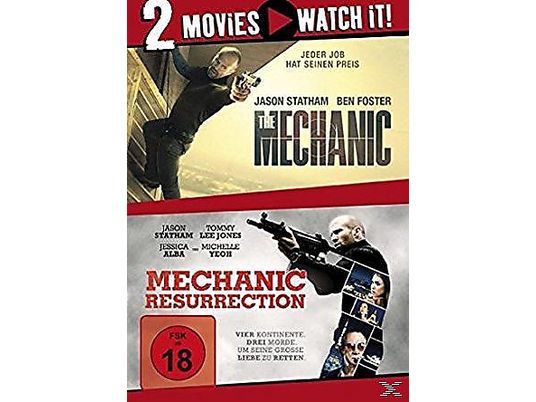 THE MECHANIC/MECHANIC RESURRECTION DVD