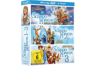 Die Schneekönigin 1-3 [3D Blu-ray (+2D)]