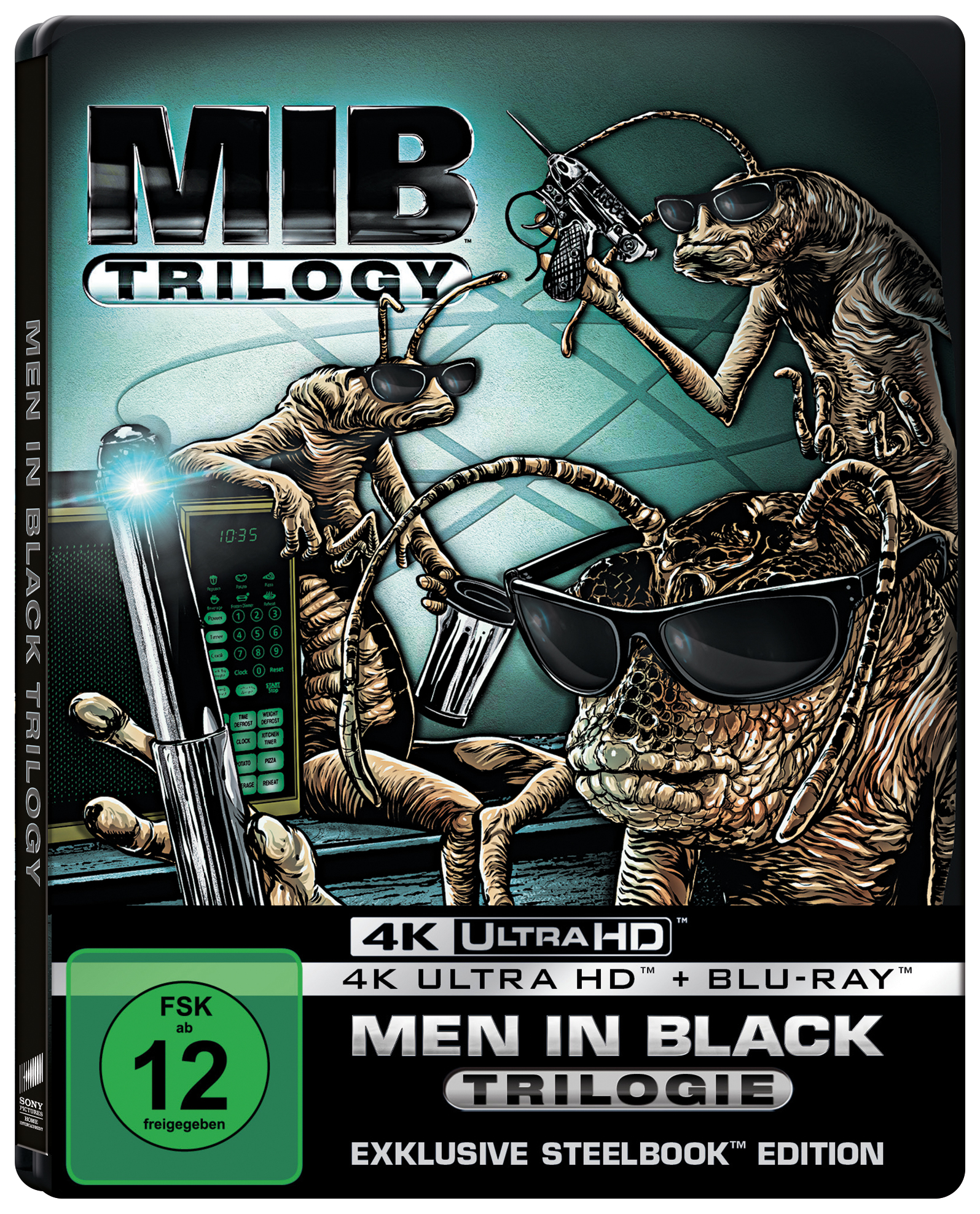 Men in Black 1-3 (Steelbook) 4K Ultra HD Blu-ray