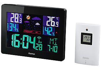 HAMA Color EWS-1400 - Station météo (Noir)