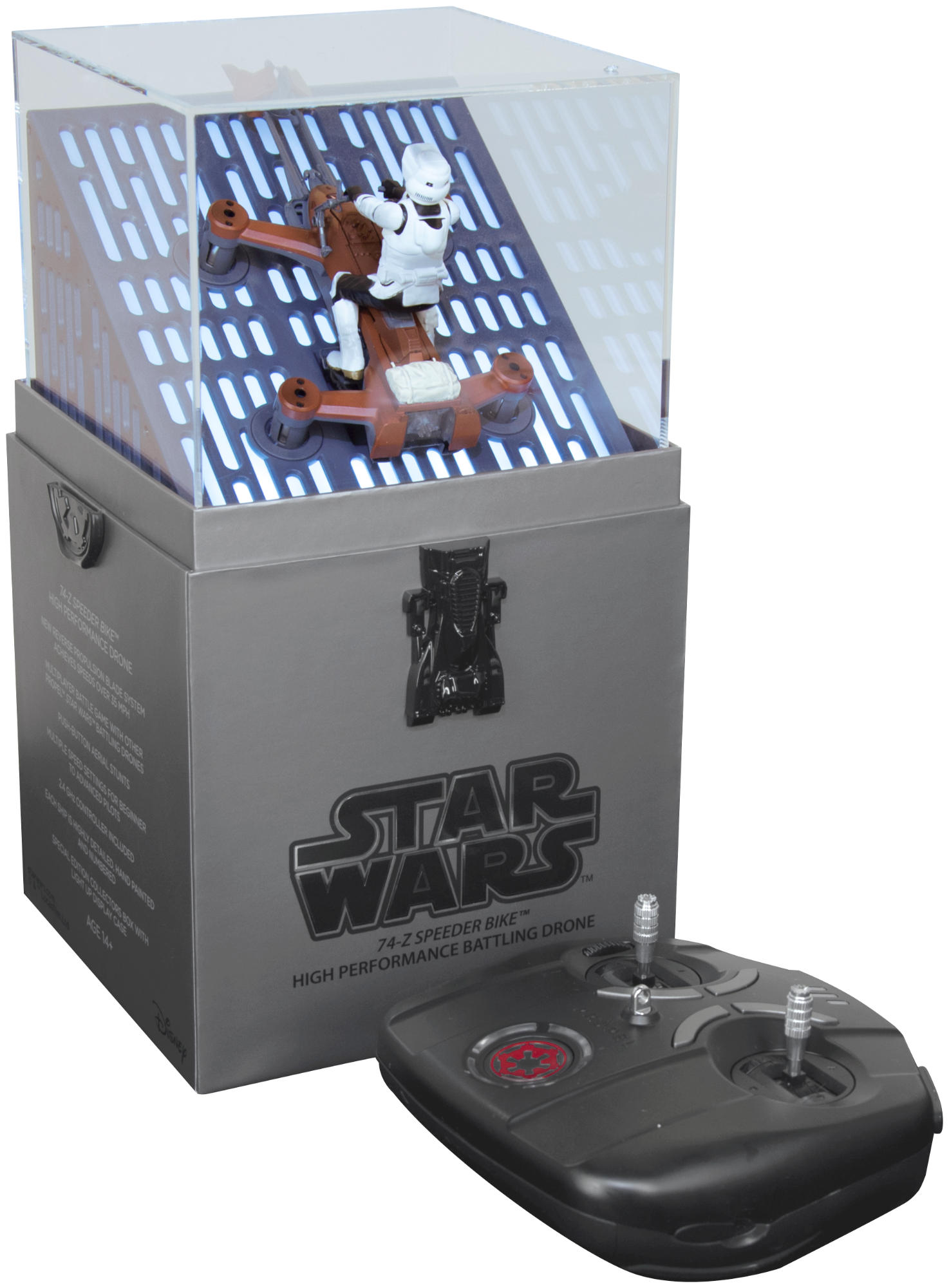 PROPEL Star Wars Speed Bike Battle Sammler Box Racing Drohne, Mehrfarbig