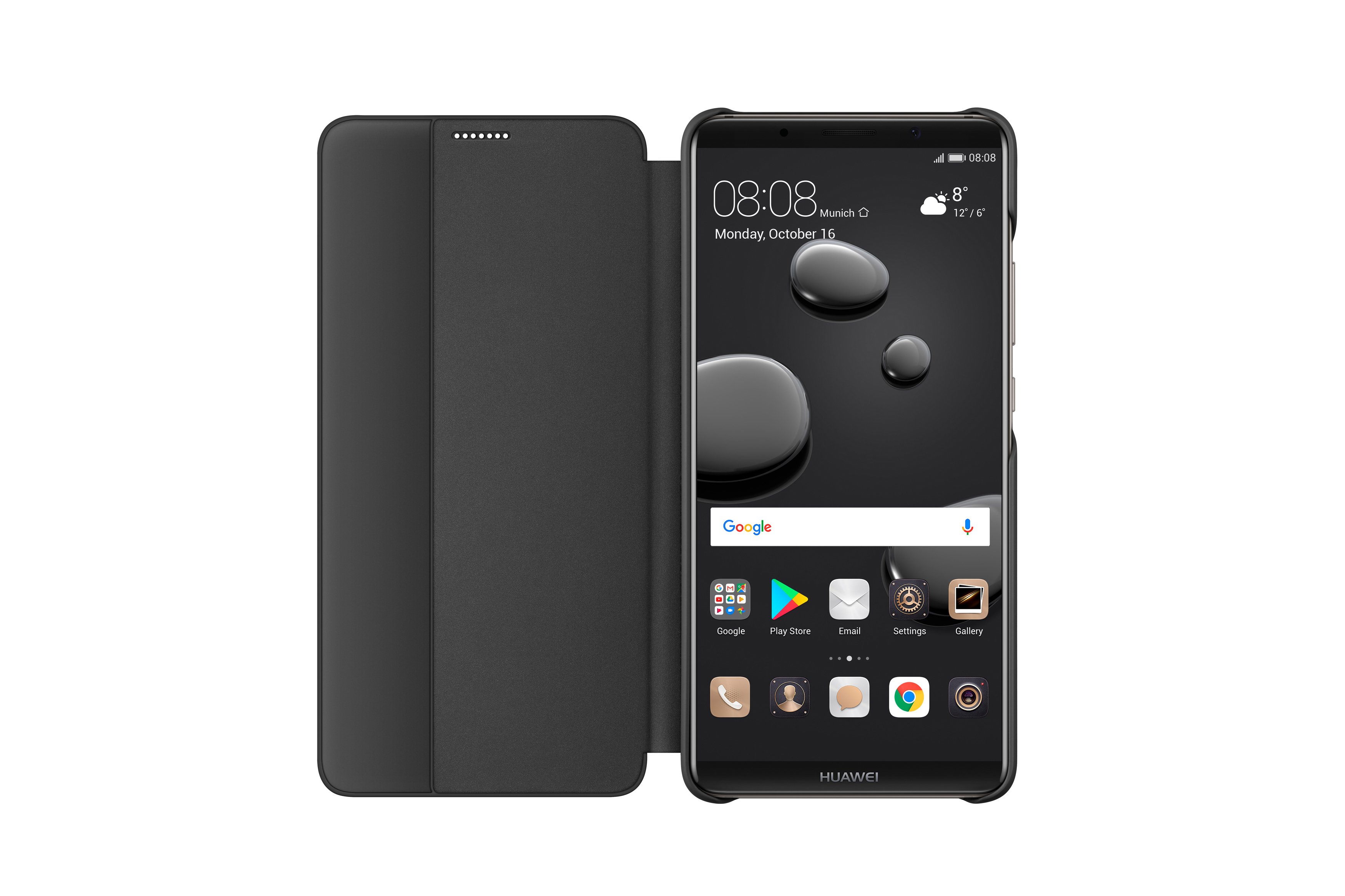 HUAWEI Smart View, Bookcover, Huawei, Mate10 Pro, Grau