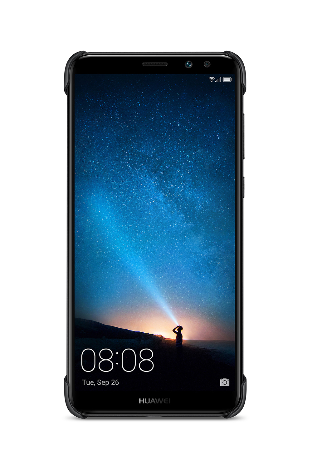 HUAWEI Back Case, Backcover, Huawei, Mate 10 Lite, Schwarz