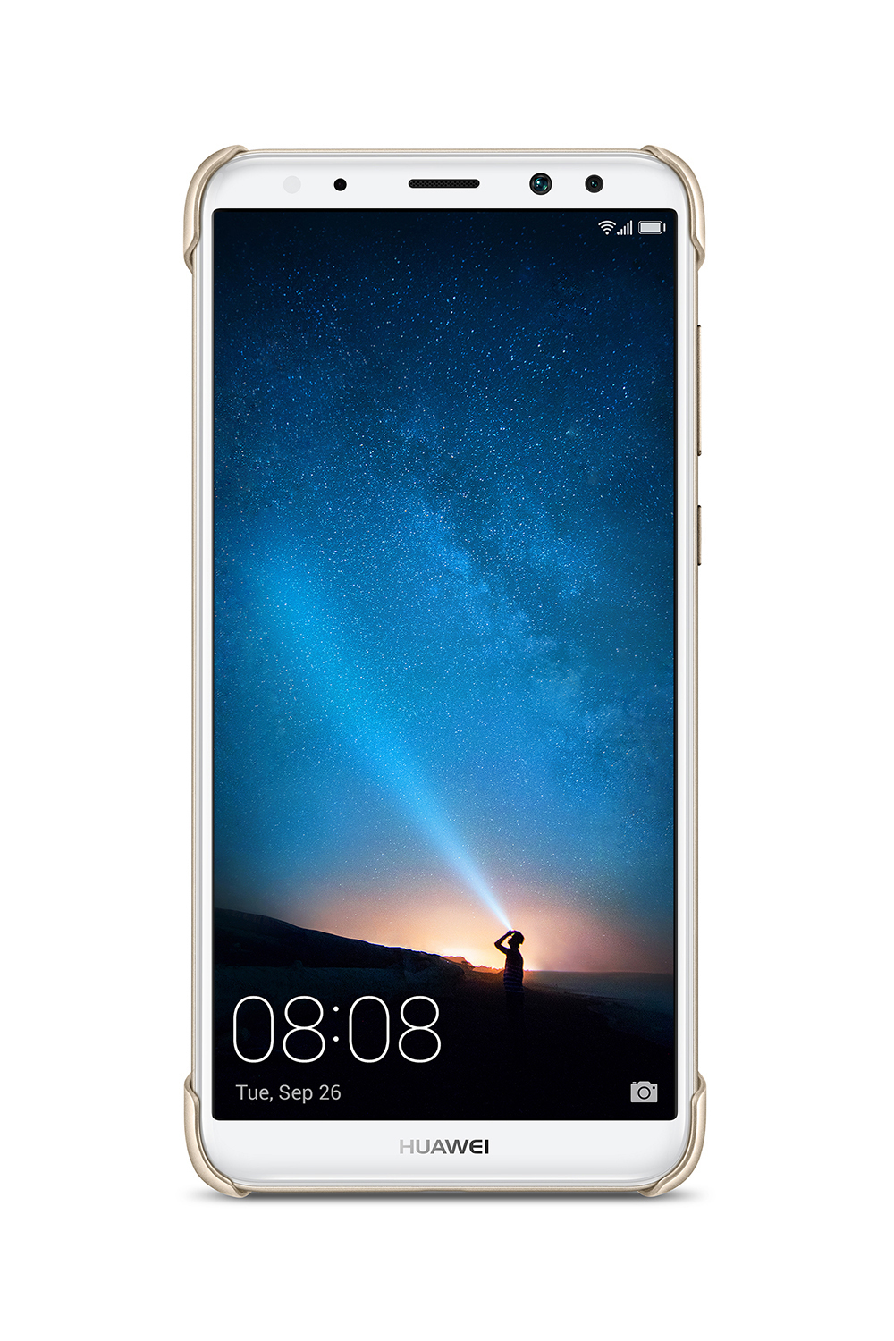 HUAWEI Back Case, Backcover, Huawei, Mate 10 lite, Gold