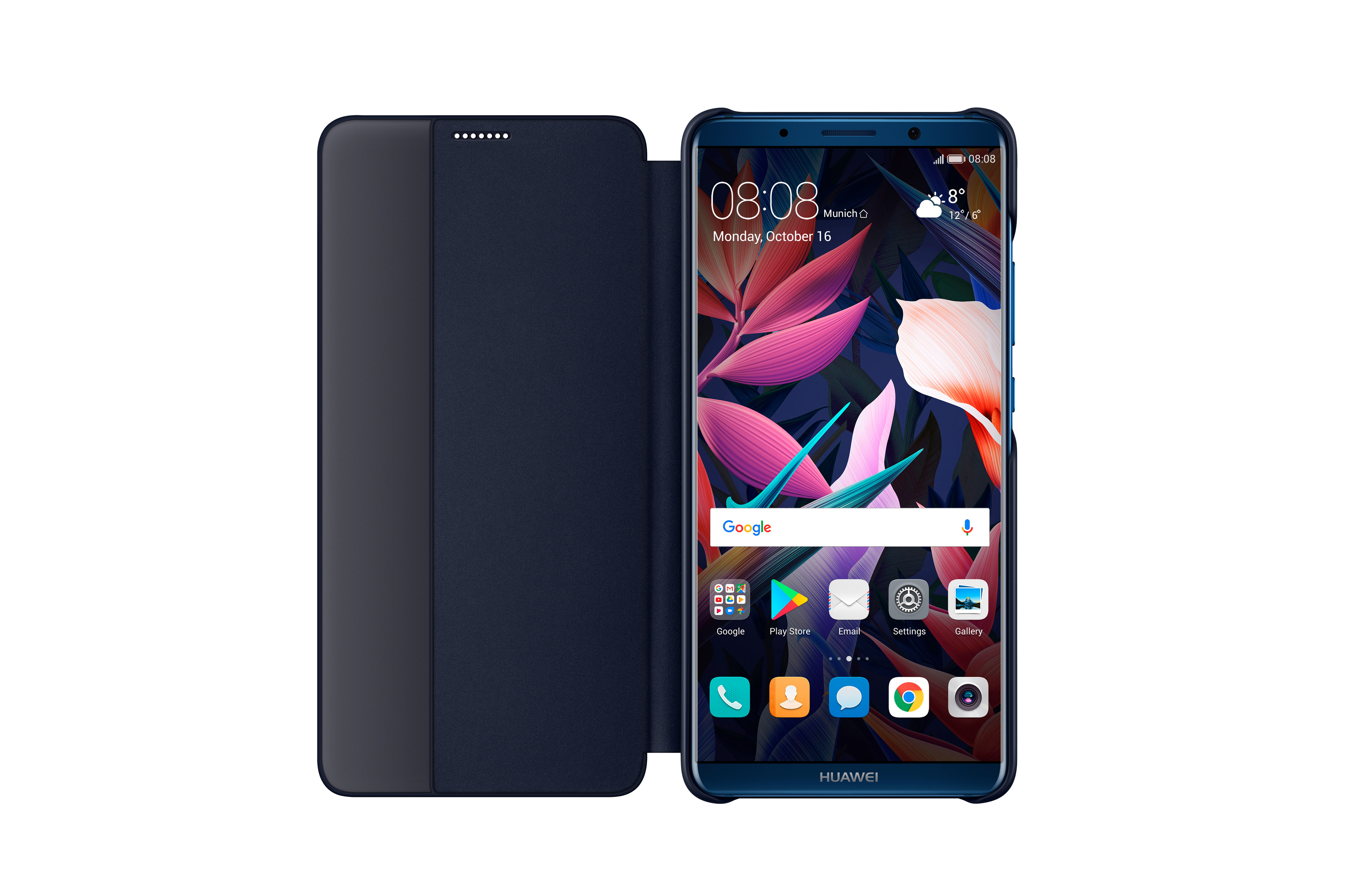 HUAWEI Smart View, Bookcover, Huawei, Mate 10 Pro, Blau