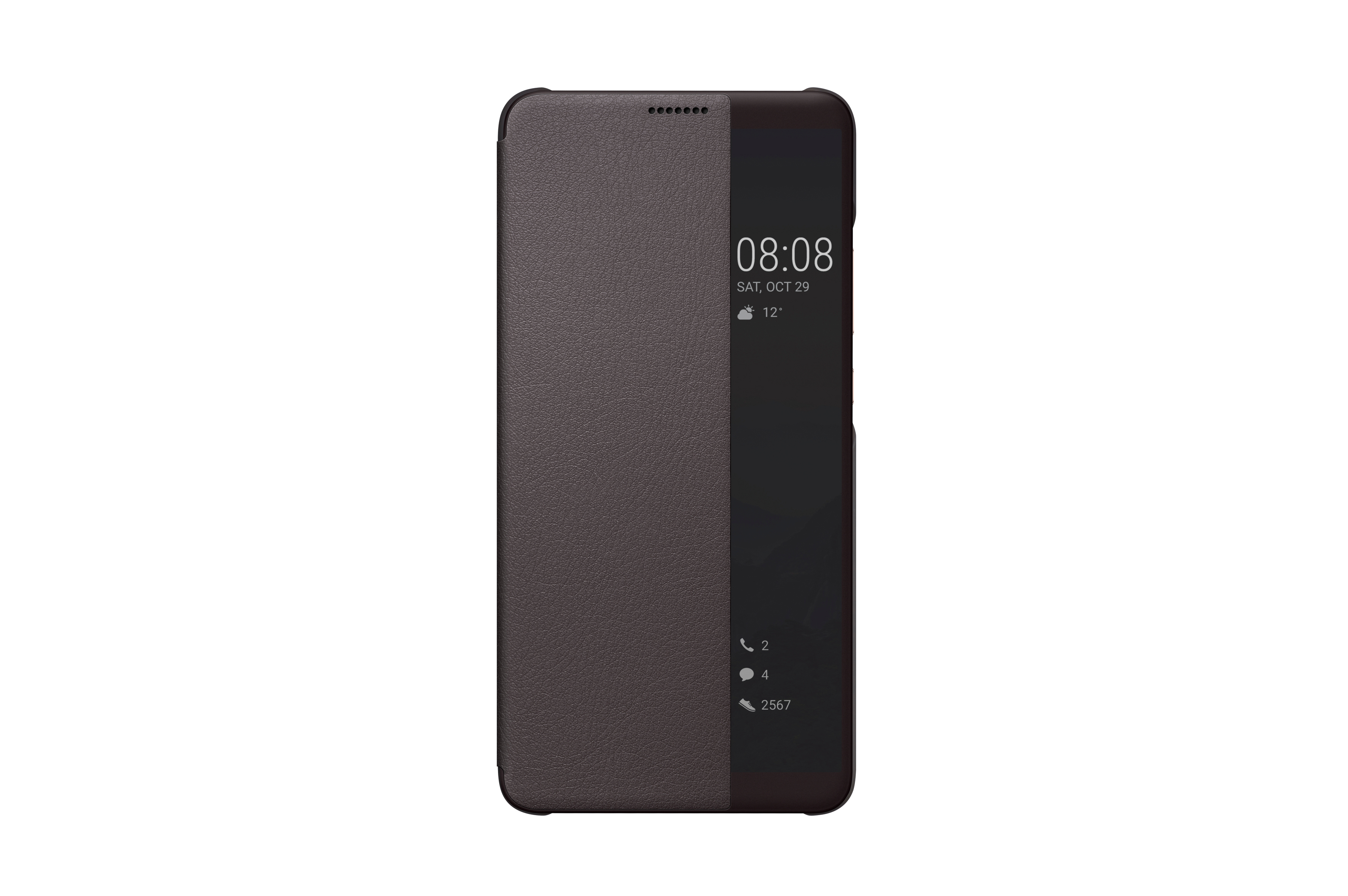 HUAWEI Smart View, Bookcover, Huawei, Mate 10 Pro, Braun