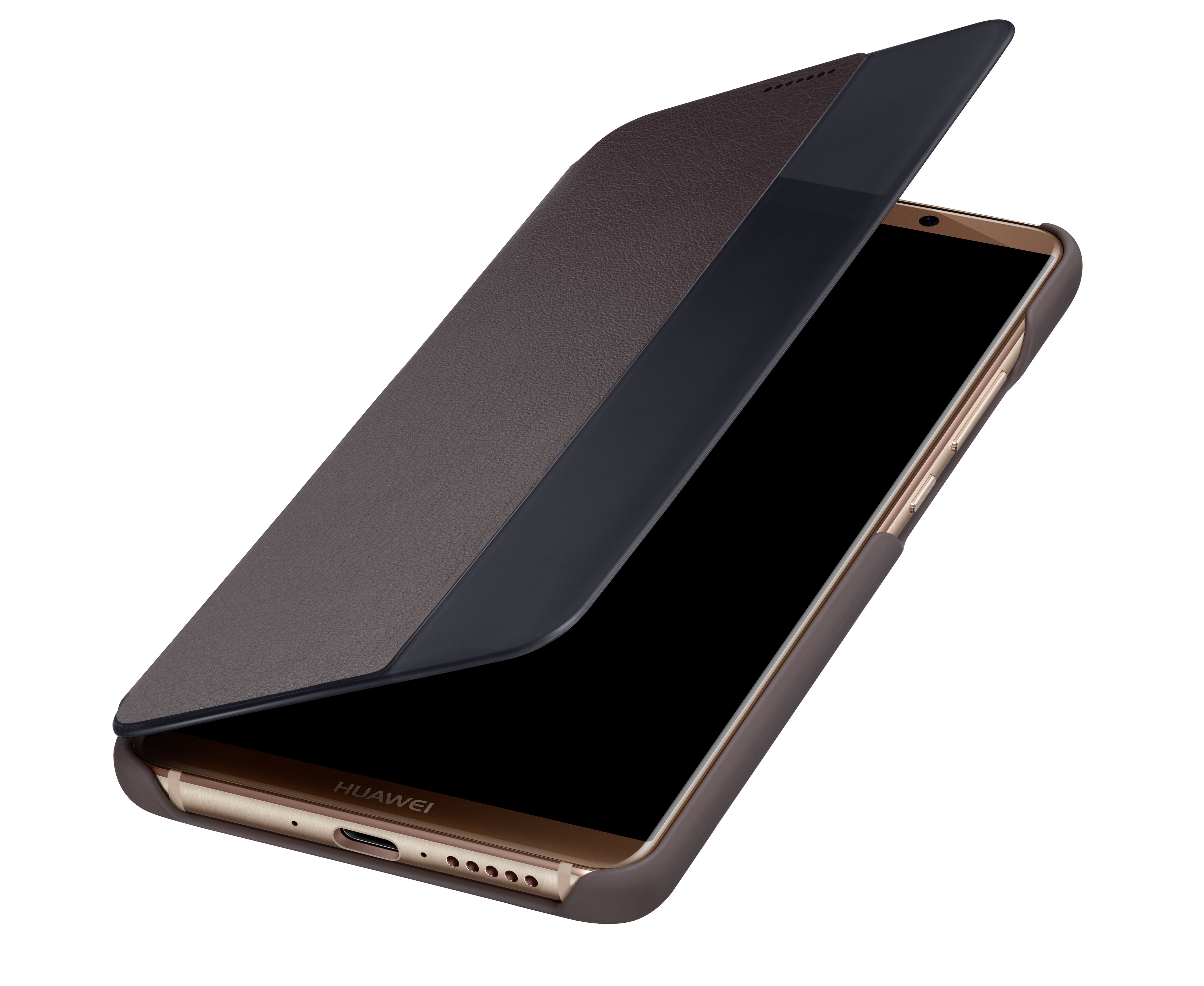 HUAWEI Smart View, Bookcover, Huawei, Mate 10 Pro, Braun