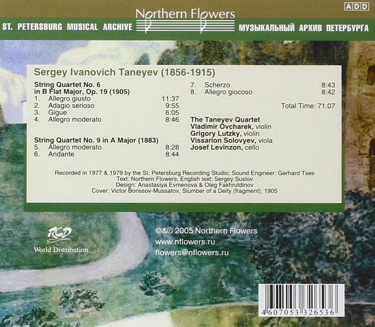 Taneyev Quartet - Complete String Quartets Vol.4  - (CD)