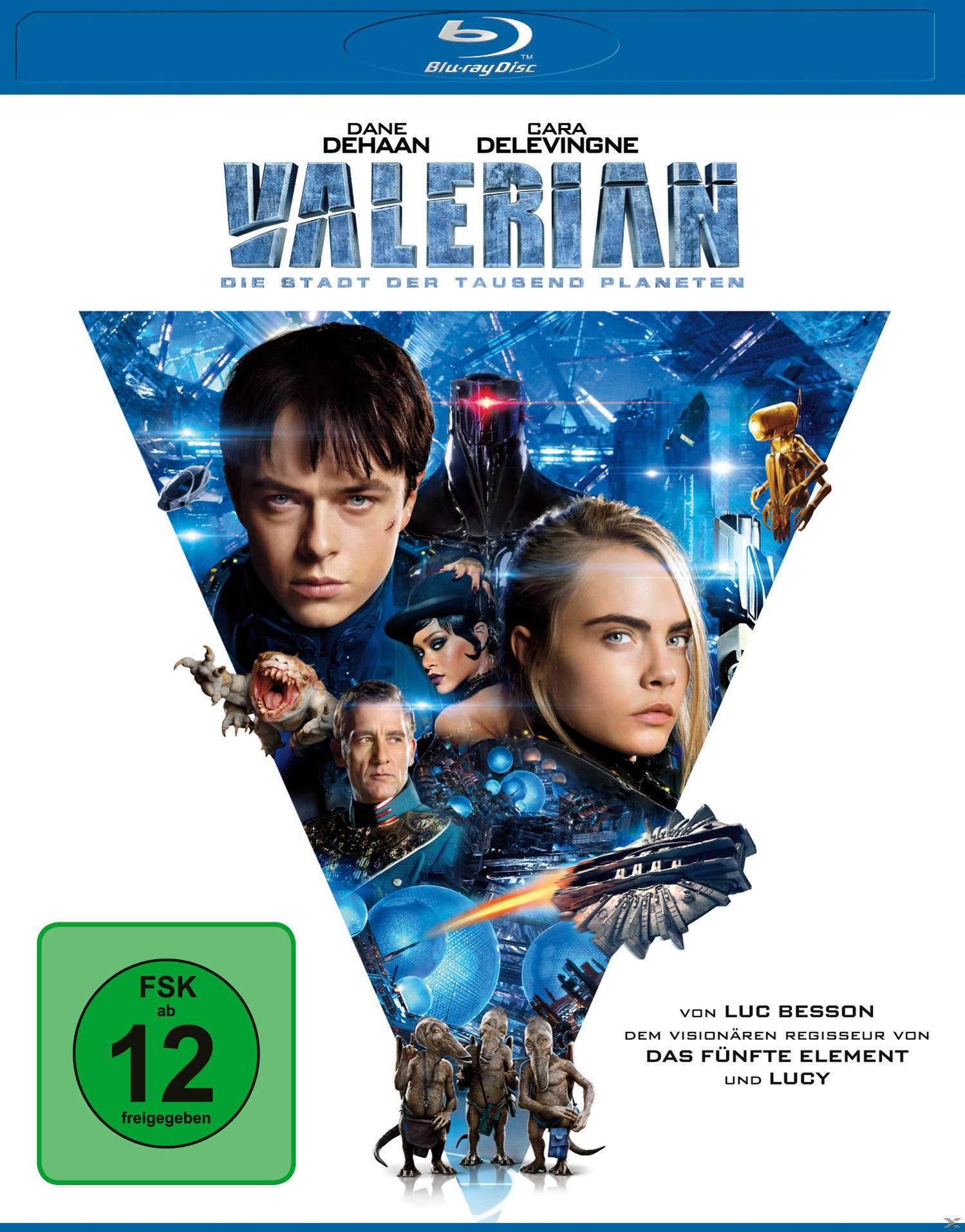 Die Blu-ray Planeten tausend Stadt - der Valerian