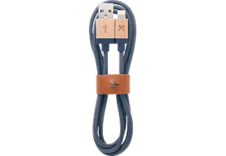 WOODCESSORIES EcoCable - Lightning Kabel (Navy/Blau)