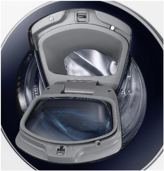 Lavadora carga frontal - Samsung WW90K5410WW 9 Kg 1400 r.p.m Tecnología AddWash Sistema EcoBubble