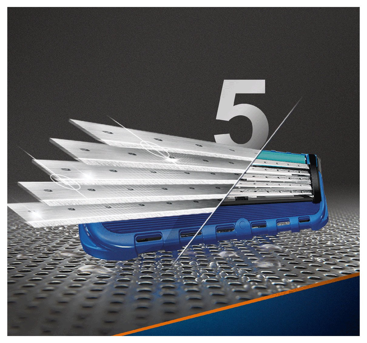 GILLETTE Fusion ProGlide + 6 messen