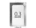 PURO 0.3 Nude Cover - Handyhülle (Passend für Modell: Apple iPhone 7)
