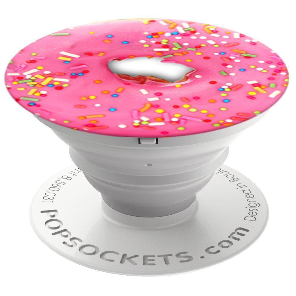 POPSOCKETS PINK DONUT Phone Grip & Stand, mehrfarbig
