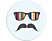 POPSOCKETS Mustache Rainbow - Phone Grip & Stand (mehrfarbig)