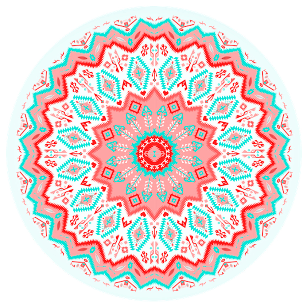 POPSOCKETS AZTEC MANDALA RED Phone Grip & Stand, mehrfarbig