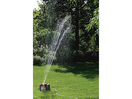 GARDENA 08133-20 Comfort AquaContour automatic - Irrigatori per superfici irregolari (Nero/arancione)