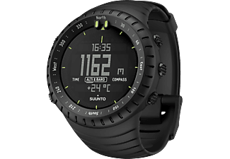 SUUNTO Core All Black Sportuhr Glasfaserverstärktes Polyamid Elastomer, -, Schwarz
