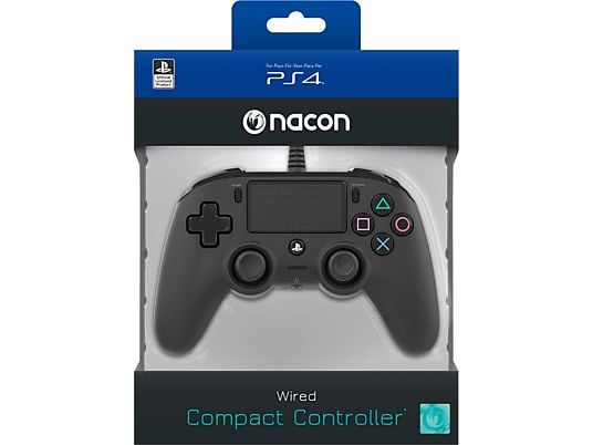 NACON Wired Compact Controller Zwart