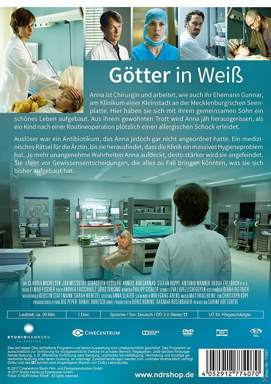 DVD-Cover für einen deutschen Film mit Personen im Krankenhaus, einem Arzt und Text auf Deutsch.