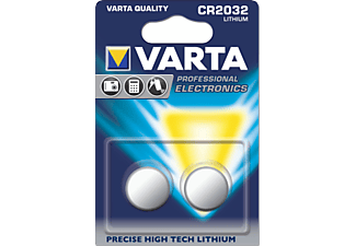 VARTA CR2032 ELECTRONICS LITHIUM 2PCS - Knopfzelle (Silber)