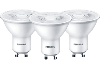 PHILIPS LED szpot meleg, GU10 4,7W 345LM, 3DB