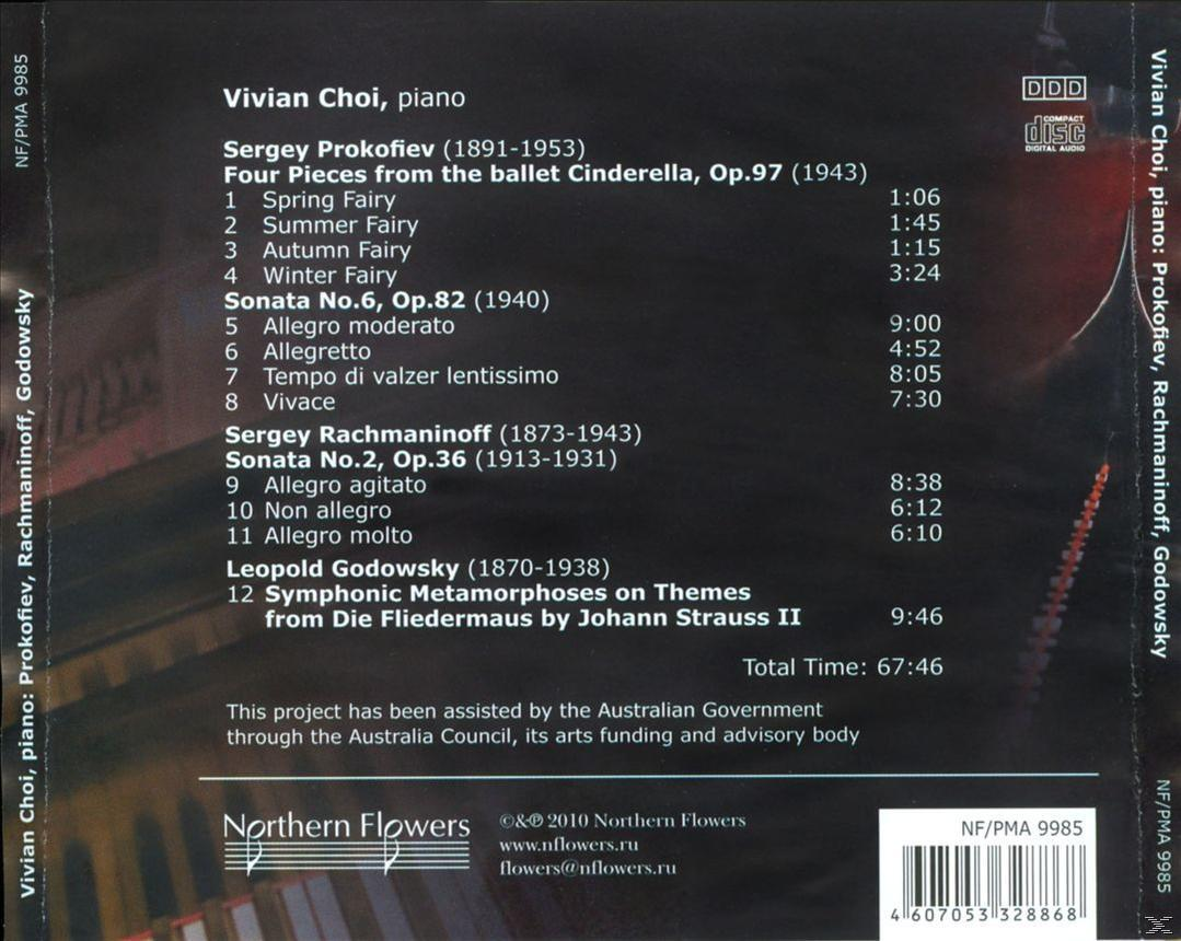 Vivian,  Choi - Four pieces from the Ballet Cinderella  - (CD)