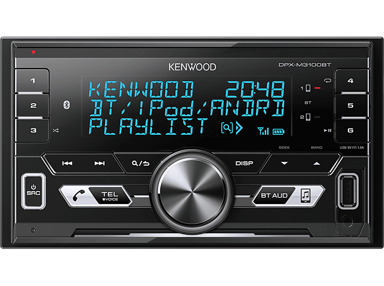 KENWOOD Autoradio Bluetooth USB (DPX-M3100BT)