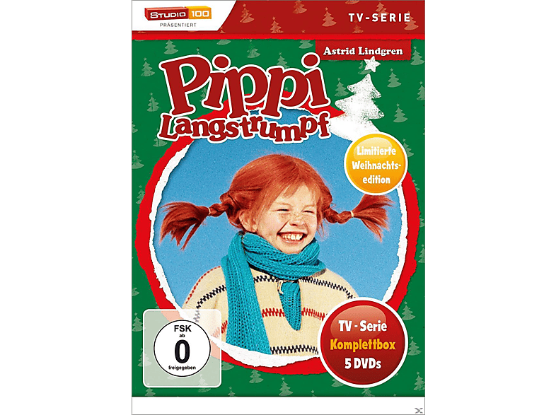 DVD TV-Serie Langstrumpf Komplettbox Pippi -
