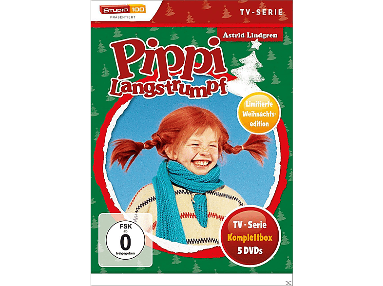 Komplettbox Langstrumpf TV-Serie Pippi - DVD