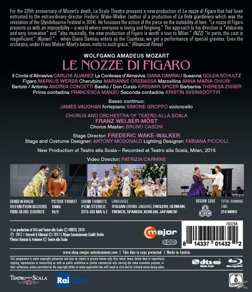 (Blu-ray) di Figaro Welser-Möst/Alvarez/ - Nozze - Le