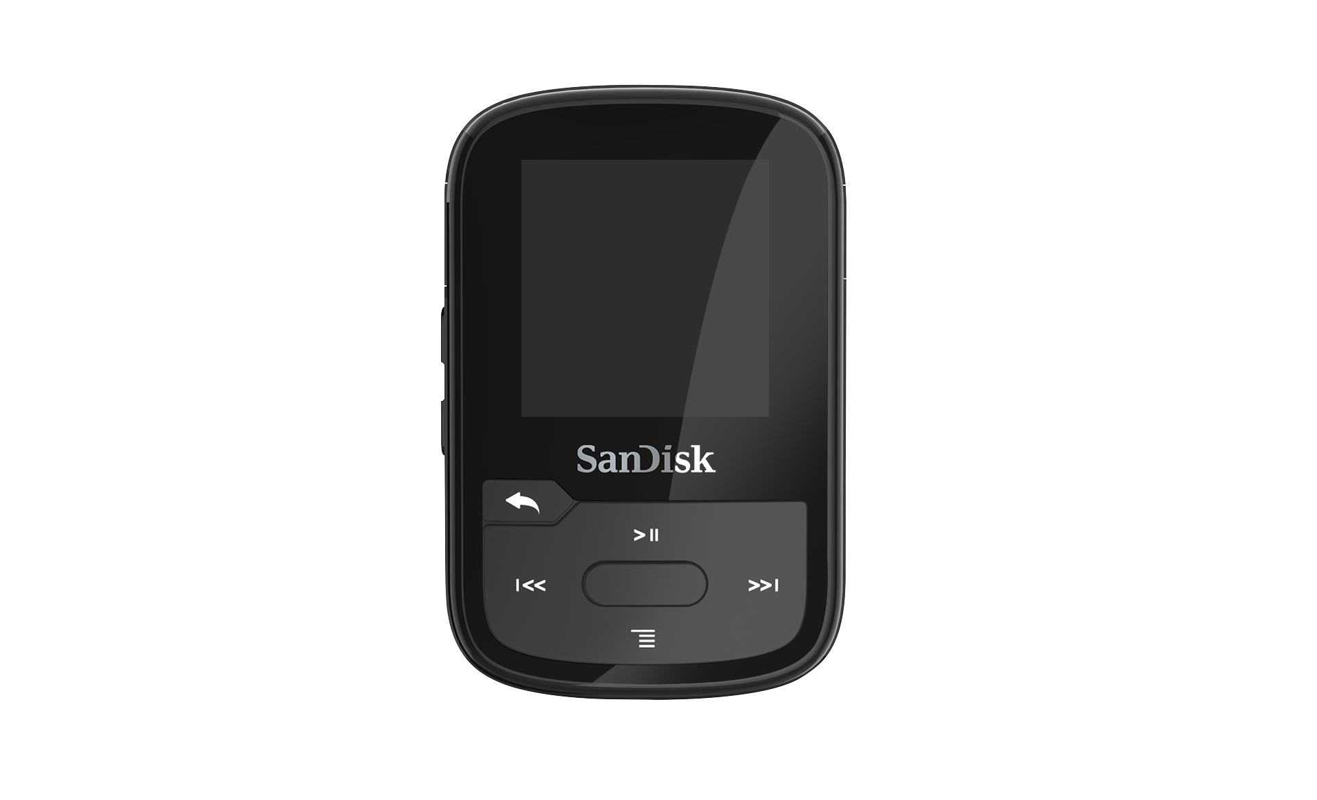 SANDISK Clip Sport Plus Mp3-Player (16 GB, Schwarz)